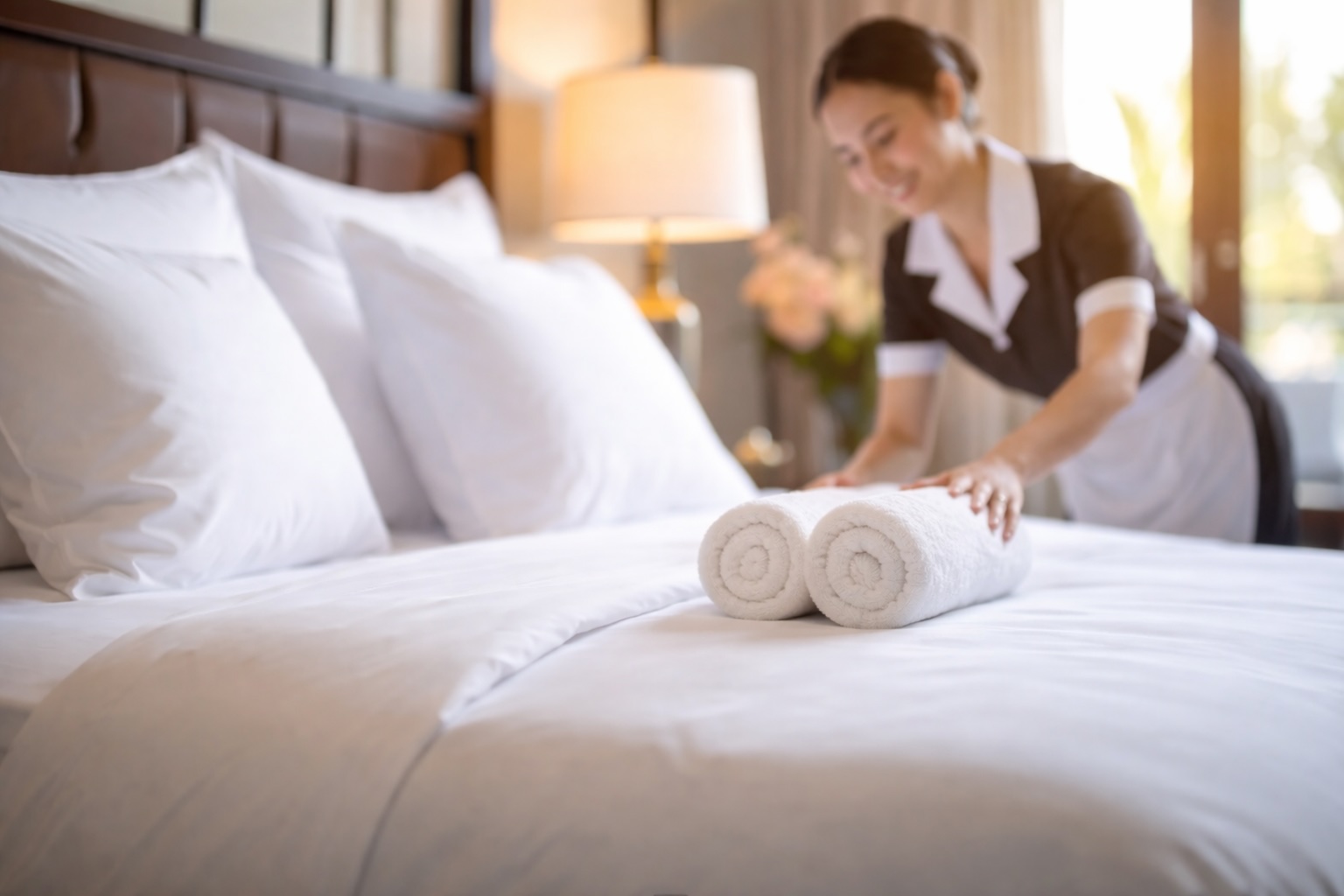 Hotel linen operations featured by Laundris